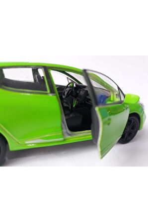 Renault Clio Diecast Metal Araba Kapılar Açılır 1.36 Ölçek Reno Clıo