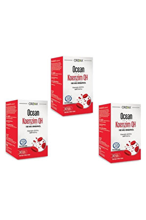 Ocean Koenzim QH 30 Kapsül 3 Adet
