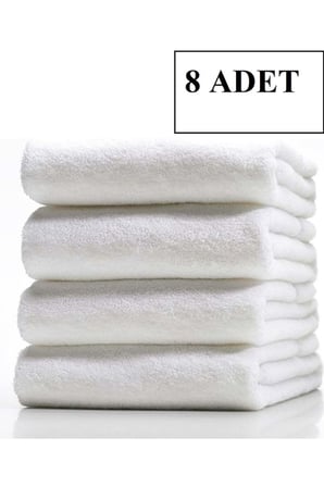 Özdilek 8'li Otel Havlusu(50x90cm - 220 Gram) 8 Adet