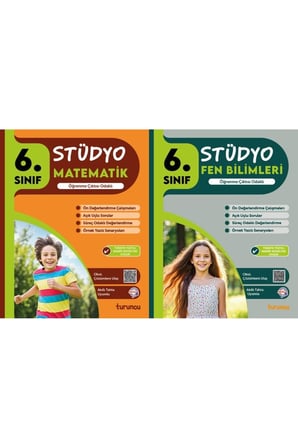 Tudem 2026 6. Sınıf Matematik + Fen Bilimleri Stüdyo Soru Bankası Seti 2 Kitap Yeni Müfredat