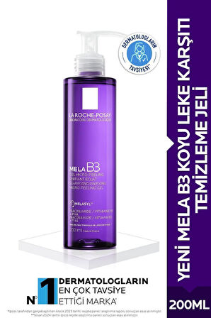 La Roche Posay Mela B3 Koyu Leke Karşıtı Temizleme Jeli 200 Ml