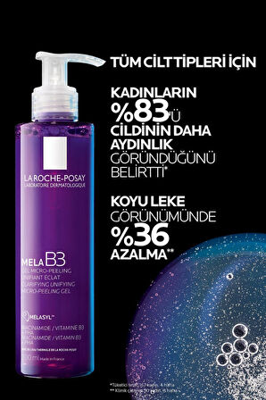 La Roche Posay Mela B3 Koyu Leke Karşıtı Temizleme Jeli 200 Ml