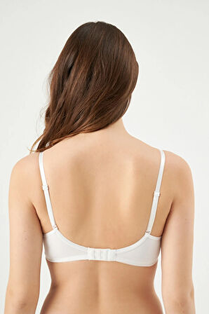 Ersk110 Kadın Rose Kulakli Boş Cup Tek Sütyen