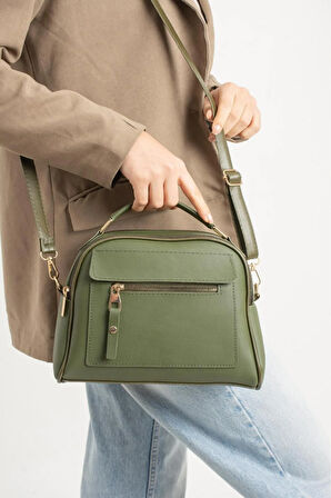 Lüks Klasik çok bölmeli el ve omuz çantası