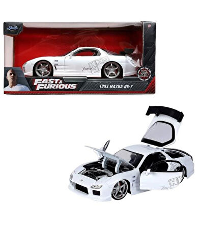Jada Hızlı Öfkeli Fast & Furious 1993 Mazda Rx-7 Model Metal Araba
