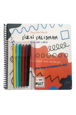 Çizgi Çalışmam - Funny Mat Mini Set (aktivite Seti)