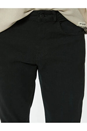 Erkek Jean Pantolon Siyah 5wam40028nd