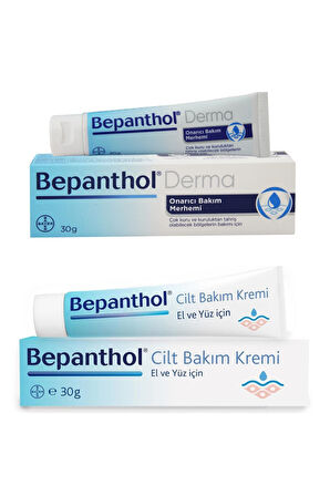 Cilt Bakım Kremi 30 Gr + Derma Onarıcı Bakım Kremi 30 Gr