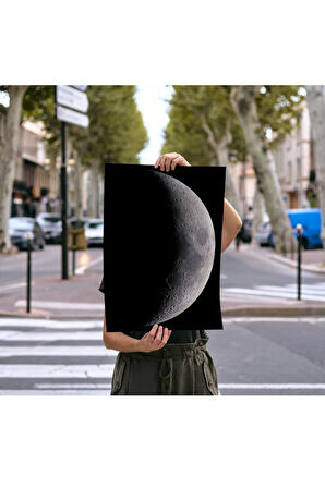 Çerçevesiz Poster - Dijital Baskı -Gecenin Karanlığı