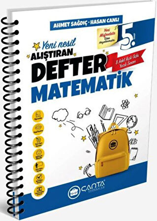5. Sınıf Matematik Okula Yardımcı Alıştıran Defter 2024-2025