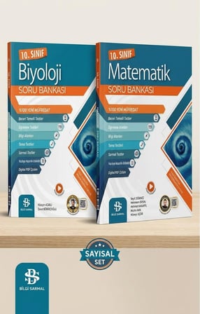 SARMAL 10.SINIF MATEMATİK VE BİYOLOJİ SORU BANKASI