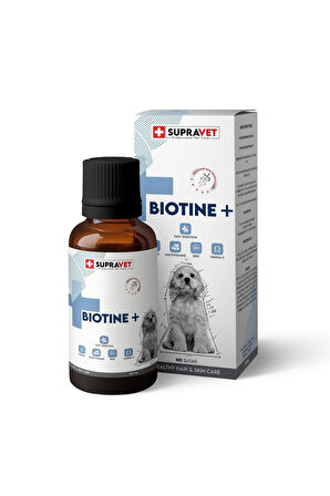 Plus +b For Dogs Biotine Damla 100 Ml + Zinc + Multi Vitamin ( Köpekler Için Tüy Sağlığı Damlası )