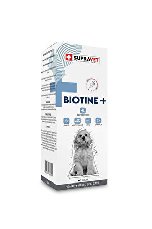 Plus +b For Dogs Biotine Damla 100 Ml + Zinc + Multi Vitamin ( Köpekler Için Tüy Sağlığı Damlası )