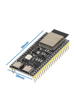 ESP32-S3-DevKitC-1 N16R8 Wifi Bluetooth 5 Modül Geliştirme Kartı ESP32-S3-N16R8 32 Bit Çift Çekirdek