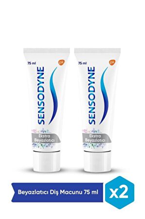 Sensodyne Ekstra Beyazlatıcı Diş Macunu 75 Ml -2 ADET- SKT:09/2026