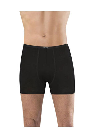 6 Lı Paket 1273 Erkek Bambu Düz Renk Boxer Renk Seçenekli