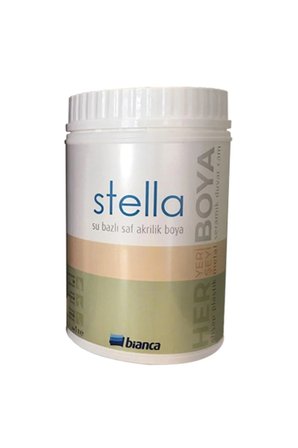 Stella Su Bazlı Saf Akrilik Boya-3022 Krater 1 Lt