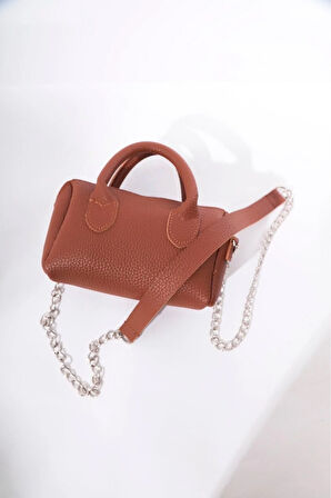 Kadın el ve omuz çantası mini şık tasarımlı