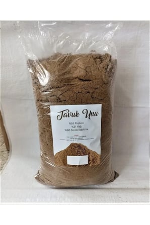 10 Kg Tavuk Unu Hayvan Mama Takviyesi Vitamin Hayvan Proteini Yem Katkı Maddesi Kedi Köpek Maması