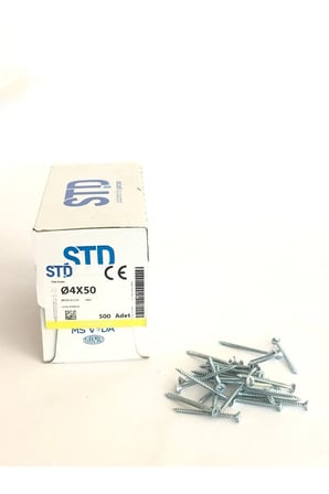 Std 4*50 Mobilya Vidası (500 ADET)