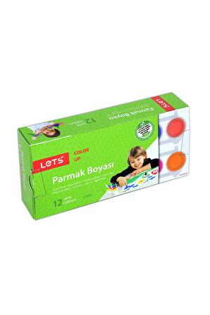 Parmak Boyası 25 Ml 12 Renk L 5512 / Lets