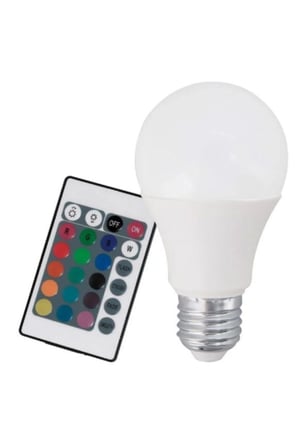 CT-4058 RGB KUMANDALI AMPUL 9W 10 ADET