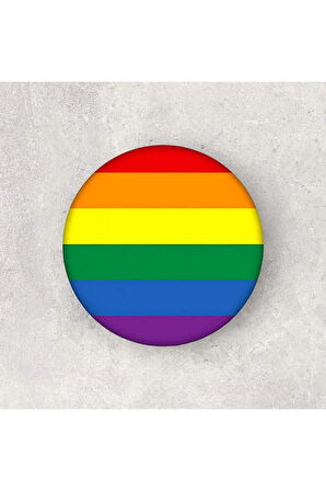 Pride Flag Gökkuşağı Buton Rozet