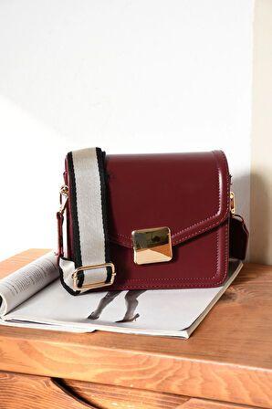 Kadın Mini City Omuz Çantası Kilit Detaylı Çanta