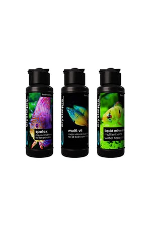 Üçlü Balık Beyaz Benek Ve Iç-dış Parazit Tedavi Seti 3x125ml