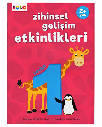 Eolo 2 Yaş Zihinsel Gelişim Etkinlikleri 3lü Set
