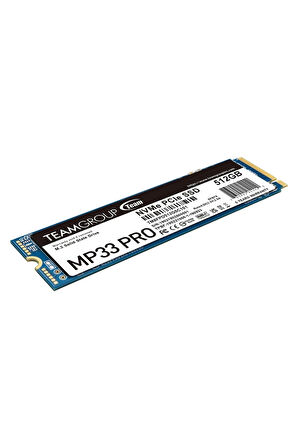 Team MP33 Pro 512B 2400MB/s - 2000MB/s Gen3x4 PCI-e NVMe M.2 2280 TM8FPD512G0C101