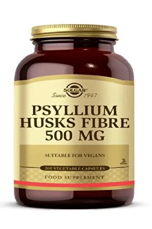 Psyllium Huks 500 Mg 200 Kapsül