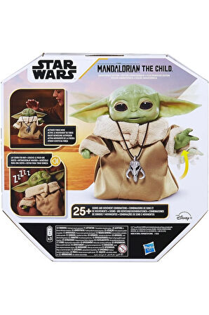 Star Wars Animatronic Baby Yoda The Child Grogu 25'ten Fazla Ses Ve Hareket Kombinasyonlu