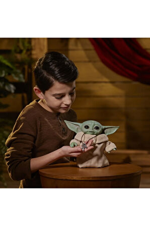 Star Wars Animatronic Baby Yoda The Child Grogu 25'ten Fazla Ses Ve Hareket Kombinasyonlu