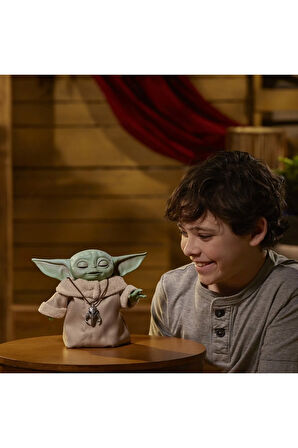 Star Wars Animatronic Baby Yoda The Child Grogu 25'ten Fazla Ses Ve Hareket Kombinasyonlu