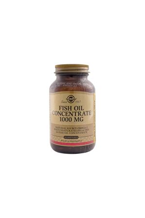 Solgar Fish Oil Concentrate 1000 Mg 60 Softgel