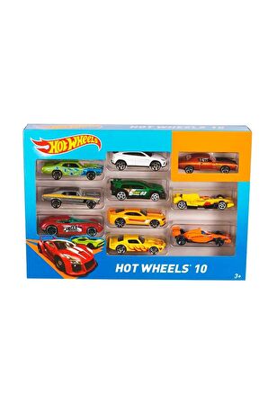 Hot Wheels 10'lu Araba Seti