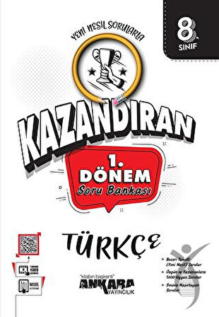 8. Sınıf LGS Kazandıran 1.Dönem Türkçe Soru Bankası