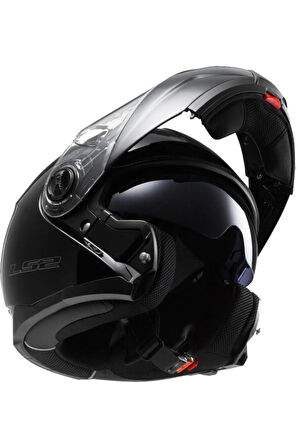 Ff325 Strobe Siyah Kask-s