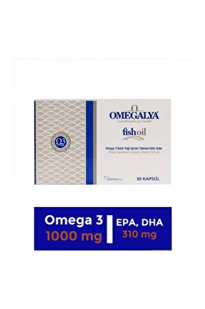 Omegalya Fishoil 30 Kapsül