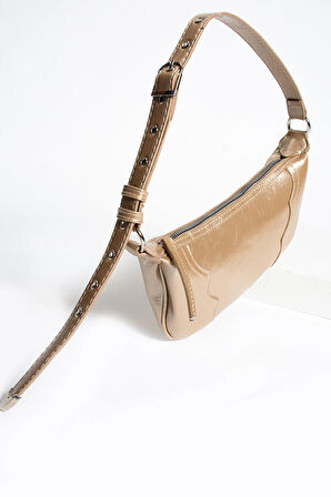 Omuz çantası  baget zımbalı çanta