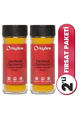 Zerdeçal Toz 60 G - 2'li Baharat Seti