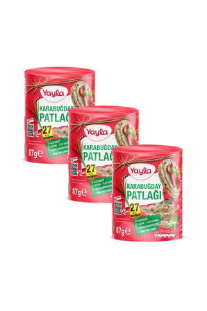 Yayla Karabuğday Patlağı 87 g x3