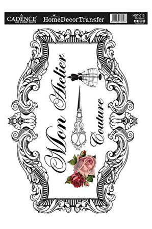 Home Decor Transfer 25x35 cm Hdt-012