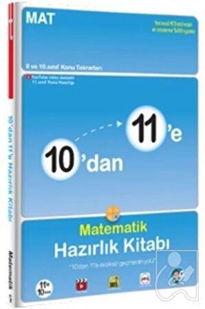 10'dan 11'e Matematik Hazırlık Kitabı