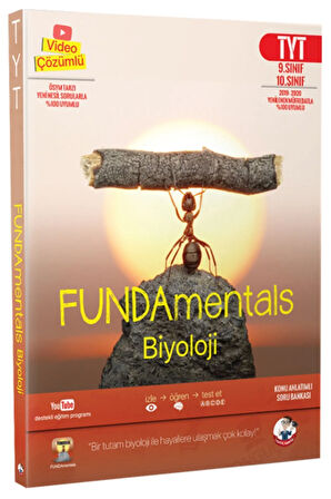 Fundamentals Yks Tyt Biyoloji Konu Anlatımlı Soru Bankası Fundamentals