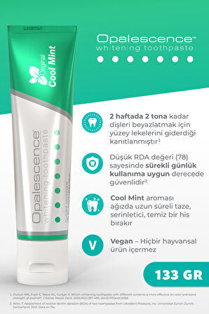Opalescence Diş Macunu Beyazlatıcı 133 gr - 2 Adet Büyük Boy