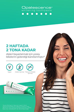 Opalescence Diş Macunu Beyazlatıcı 133 gr - 2 Adet Büyük Boy
