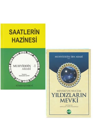 Ibn Arabi Saatlerin Hazinesi & Yıldızların Mevki 2 Kitap Set