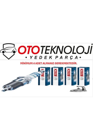 Bosch Bujı Cıft Tırnak Vectra / Astra / Corsa 1214000 - 0242229654 Takım Fiyatıdır Made In Germany